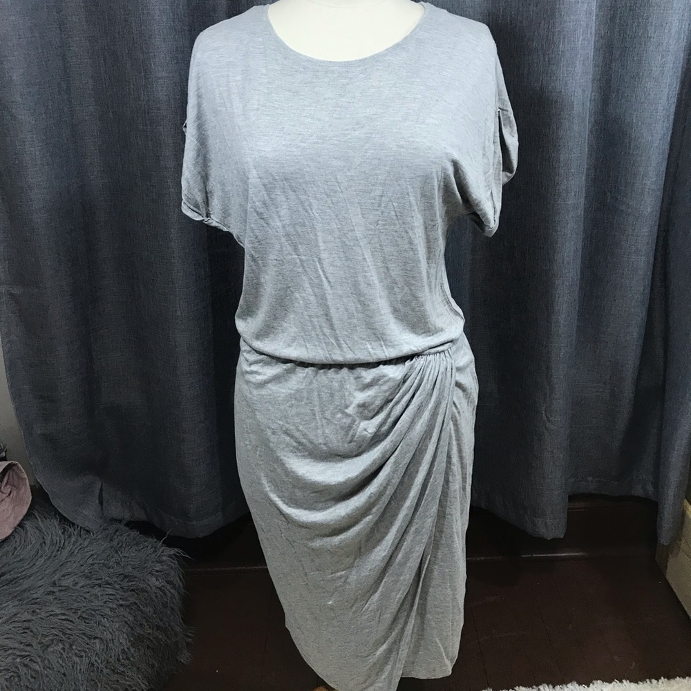 NWT Grey Flowy Casual Dress